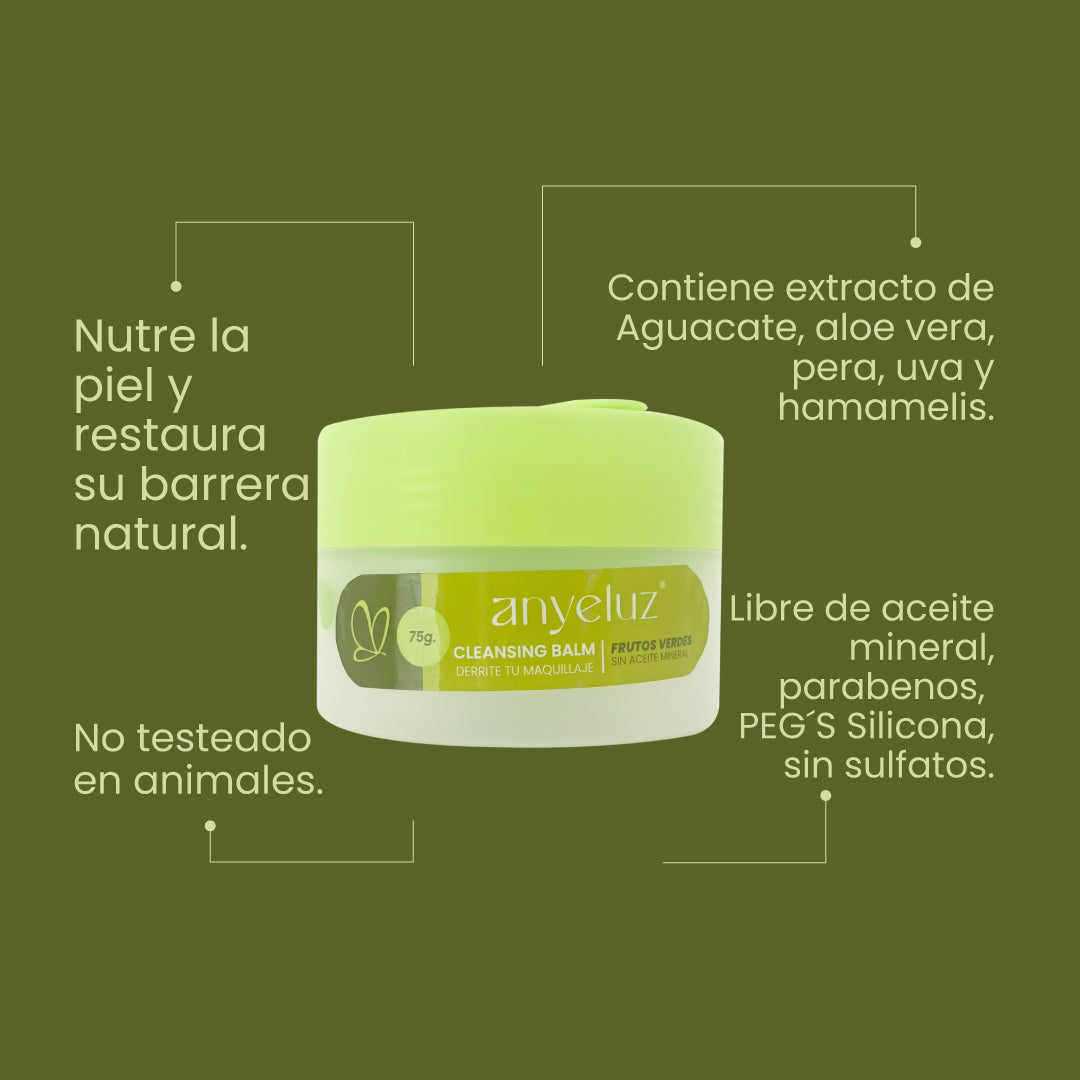 DESMAQUILLADOR FRUTOS VERDES (CLEANSING BALM) ANYELUZ