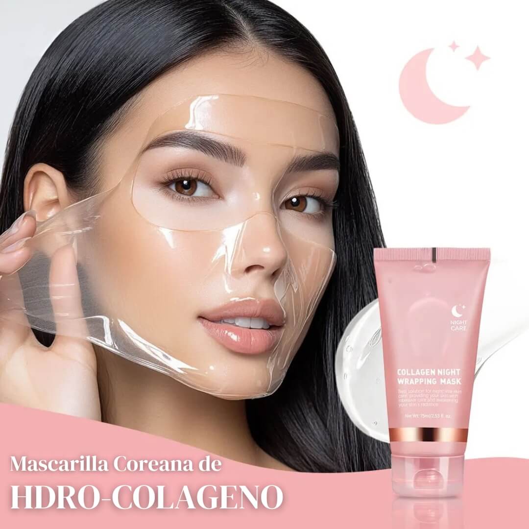 Hoygi® Mascarilla Hidro Colágeno + Brocha