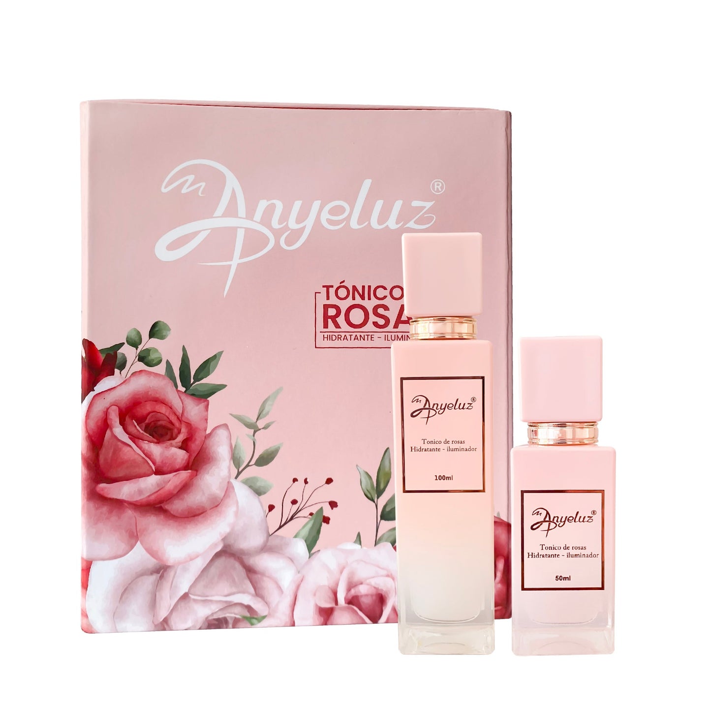 CAJA DÚO TÓNICO DE ROSAS ANYELUZ