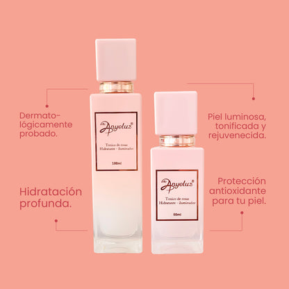 CAJA DÚO TÓNICO DE ROSAS ANYELUZ
