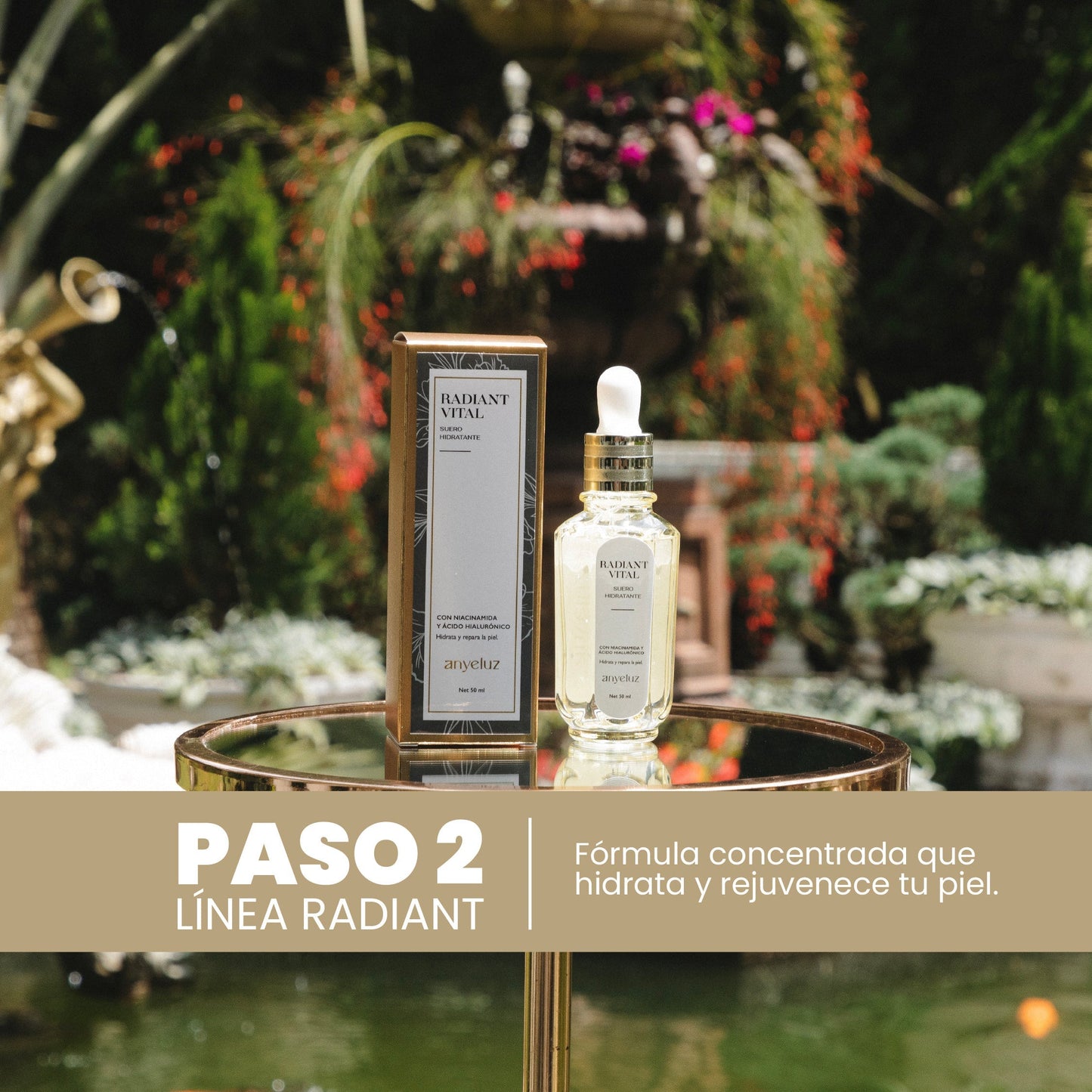 SUERO HIDRATANTE RADIANT ANYELUZ