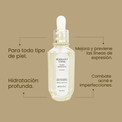 SUERO HIDRATANTE RADIANT ANYELUZ