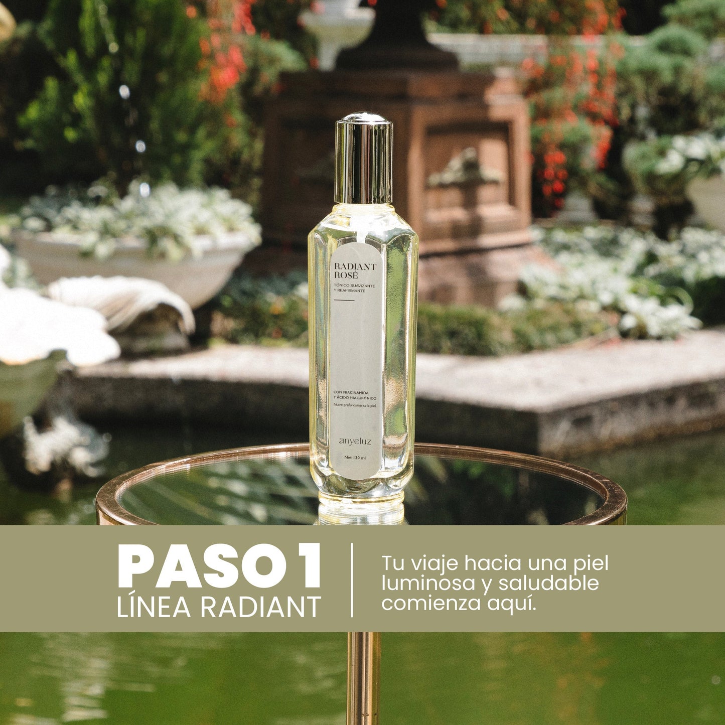 TÓNICO SUAVIZANTE Y REAFIRMANTE RADIANT ANYELUZ